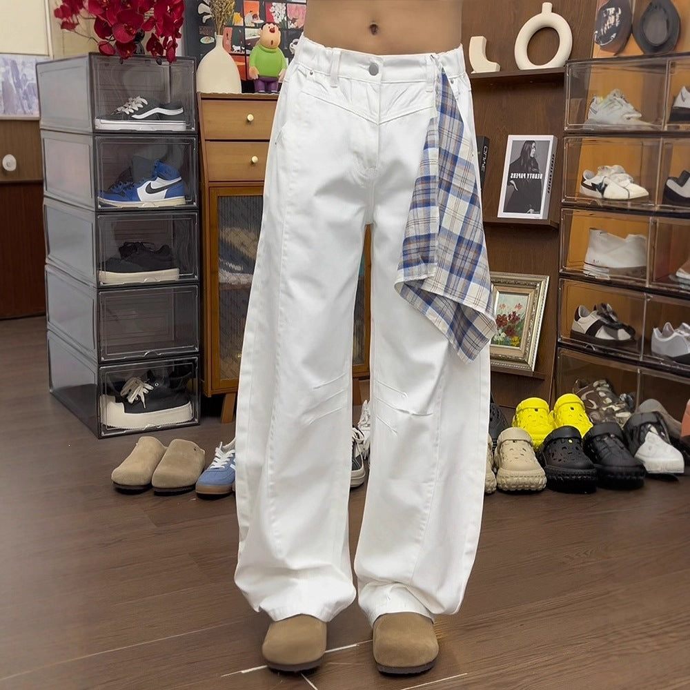 Damen Weitgeschnittene Cargo-Hose Nord Taschen