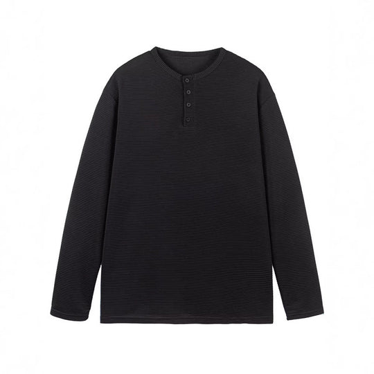 Unisex Thermisches Henley‑Shirt mit Waffelstruktur und langer Arm Nord Taschen