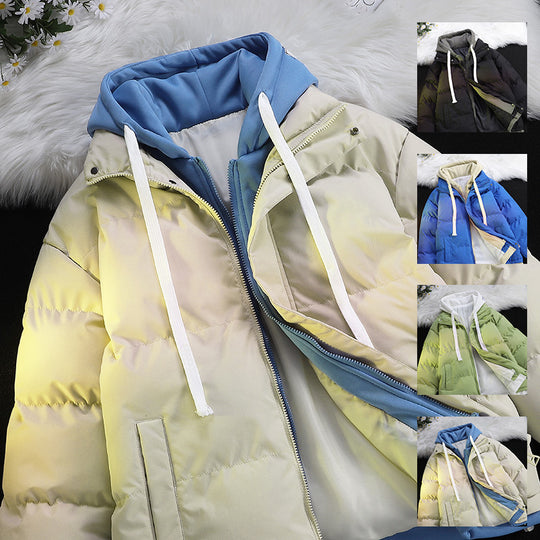 Damen Gesteppte Kapuzen‑Steppjacke mit integriertem Sweatliner und Zwei‑Lagen‑Design Nord Taschen