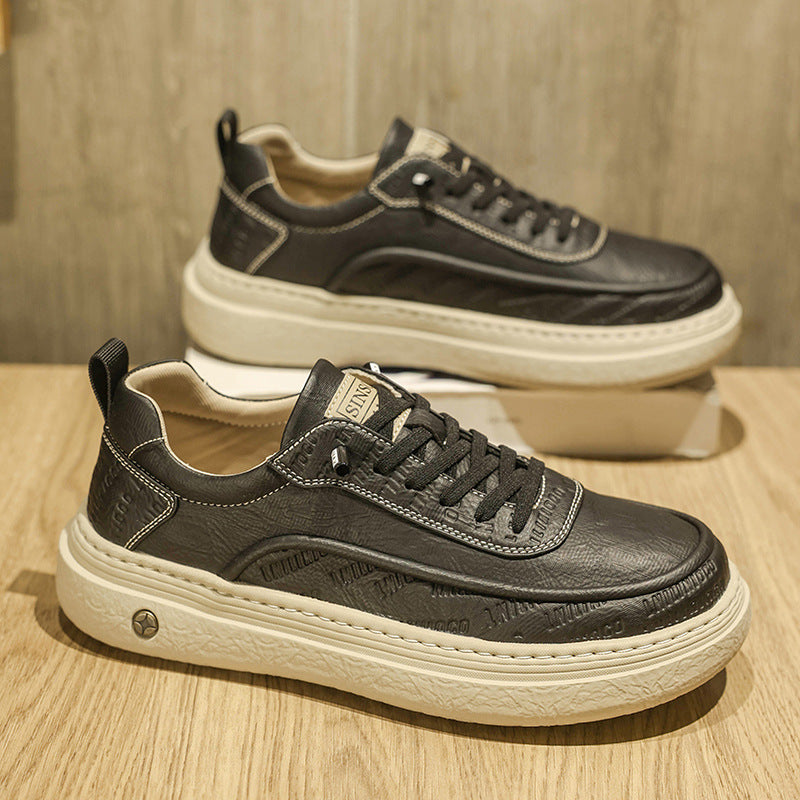 Damen Komfortable Sneakers aus hochwertigem Leder mit dämpfender Laufsohle Nord Taschen