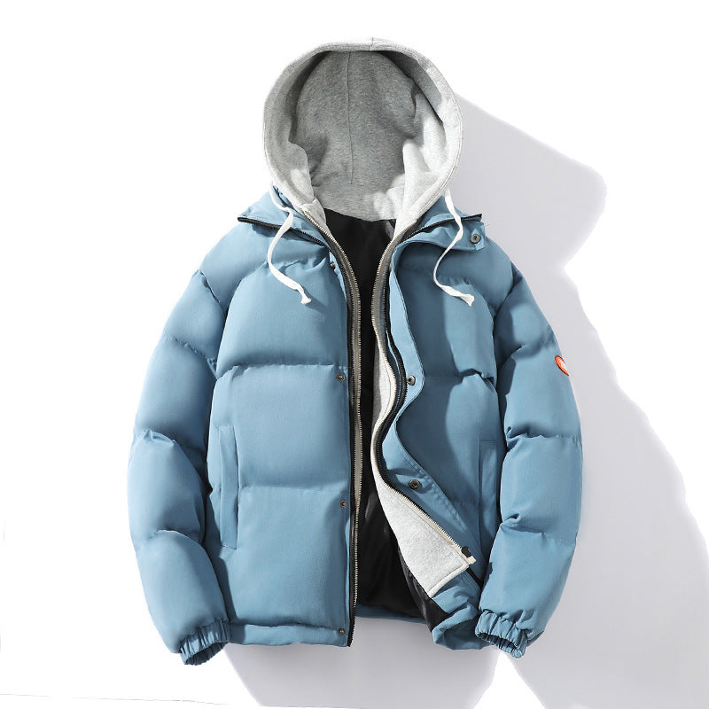Herren Gepolsterte Steppjacke mit integriertem Kapuzen-Layer und windabweisender Außenlage Nord Taschen