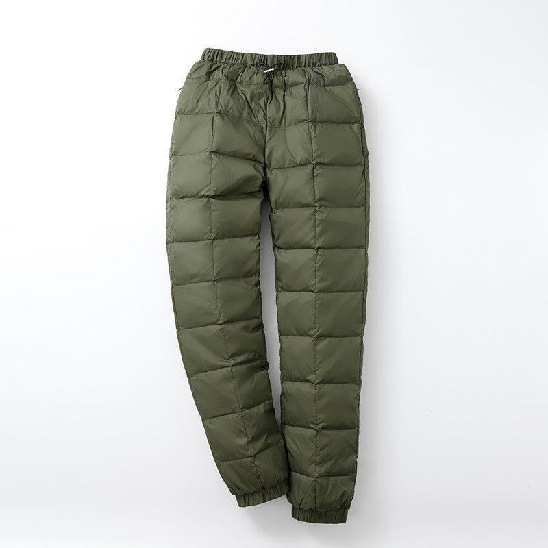 Herren Gepolsterte Thermohose mit Karosteppung und elastischem Saum Nord Taschen