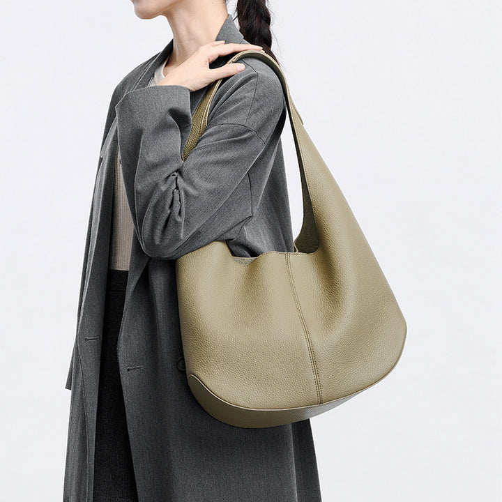 Damen umschlungene Lederhandtasche Nord Taschen