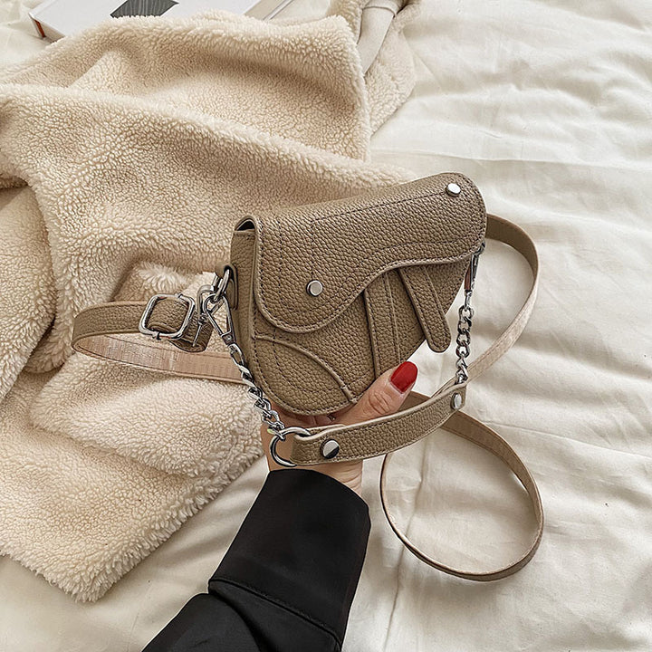Damen Mini-Handtasche im modernen, strukturierten Design Nord Taschen