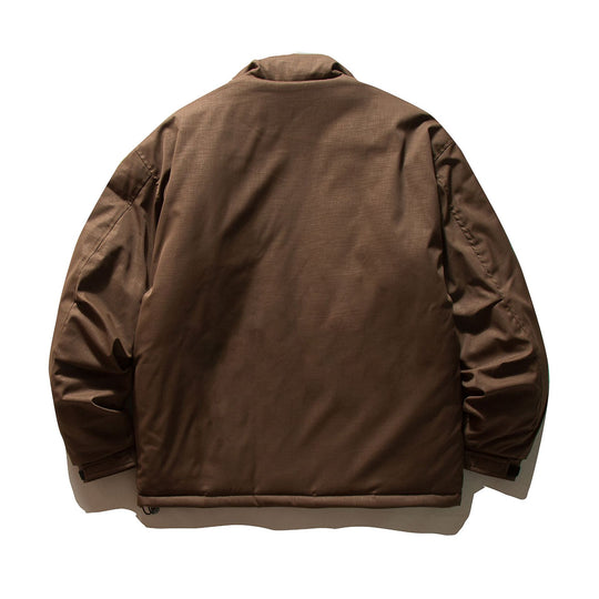 Unisex Boxy-gefüllte Pufferjacke mit hohem Stehkragen und Utility‑Taschen Nord Taschen