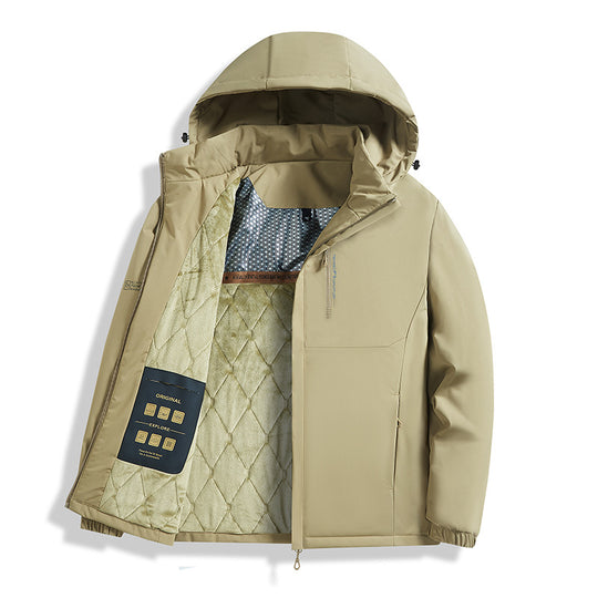 Herren Funktionsjacke Nord Taschen