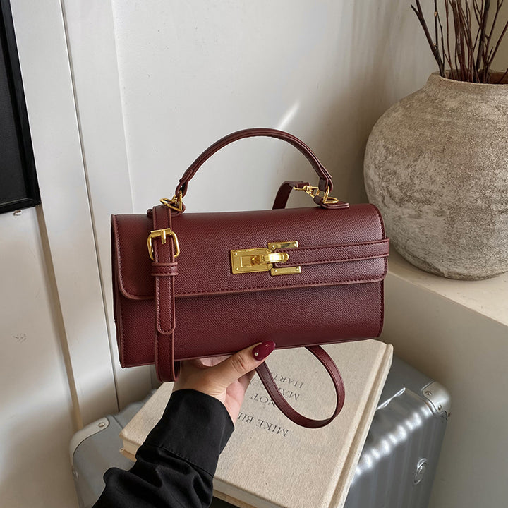 Damen Designer Umhängetasche mit luxuriösem Kettenverschluss Nord Taschen
