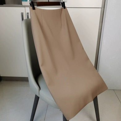 Damen Taillierter Midirock mit Rückenschlitz, figurformenden Abnähern und verdecktem Reißverschluss Nord Taschen