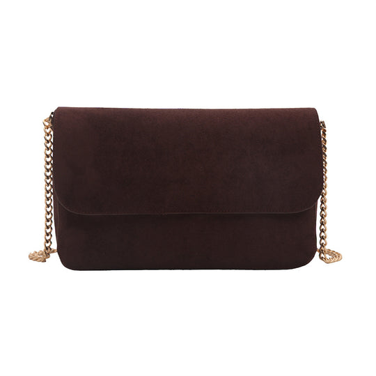 Damen Clutch Tasche mit edlem Kettenakzent Nord Taschen