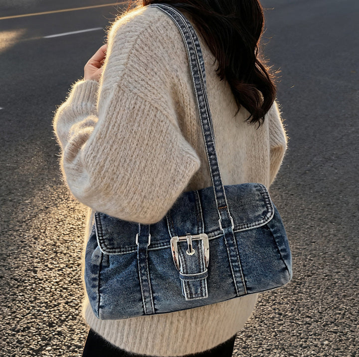Damen Denim Handtasche Nord Taschen