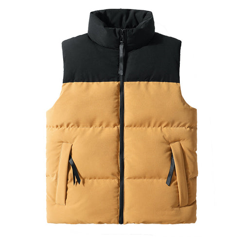 Herren Gesteppte Thermo‑Steppweste mit hohem Kragen und winddichter Schulterblende Nord Taschen