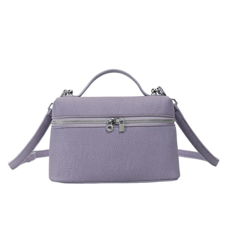 Damen Crossbody-Tasche mit abnehmbarem Schulterriemen und elegantem Reißverschluss Nord Taschen