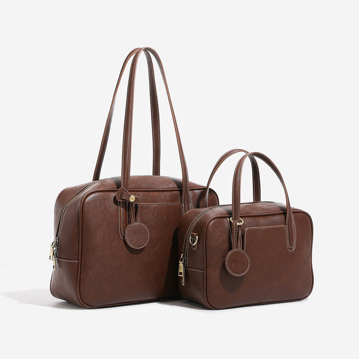 Damen Handtasche mit strukturiertem Kunstleder und elegante Details Nord Taschen