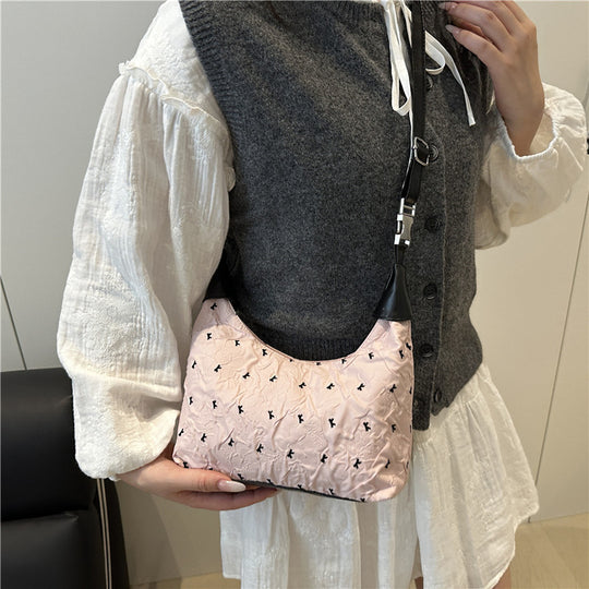 Damen modische Umhängetasche mit floralem Detail Nord Taschen