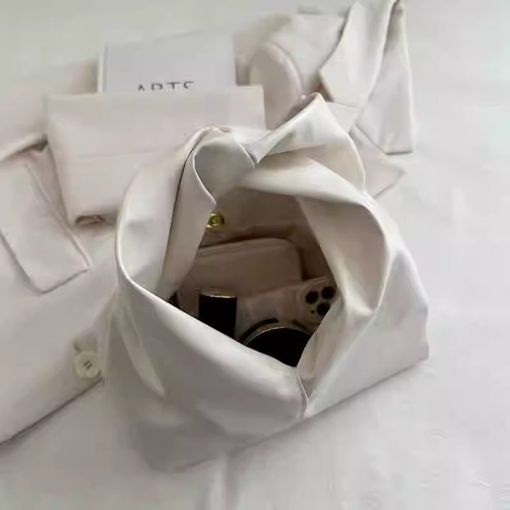 Damen Hobo-Tasche mit elegantem Knoten-Design und vielseitiger Innenaufteilung Nord Taschen