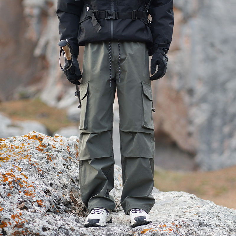 Herren Technische Outdoor-Cargohose mit wasserabweisendem Stretch und verstärkten Knien Nord Taschen