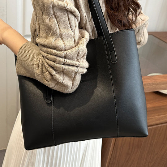 Damen elegante Tote-Tasche aus hochwertigem Kunstleder mit prägnantem Design Nord Taschen
