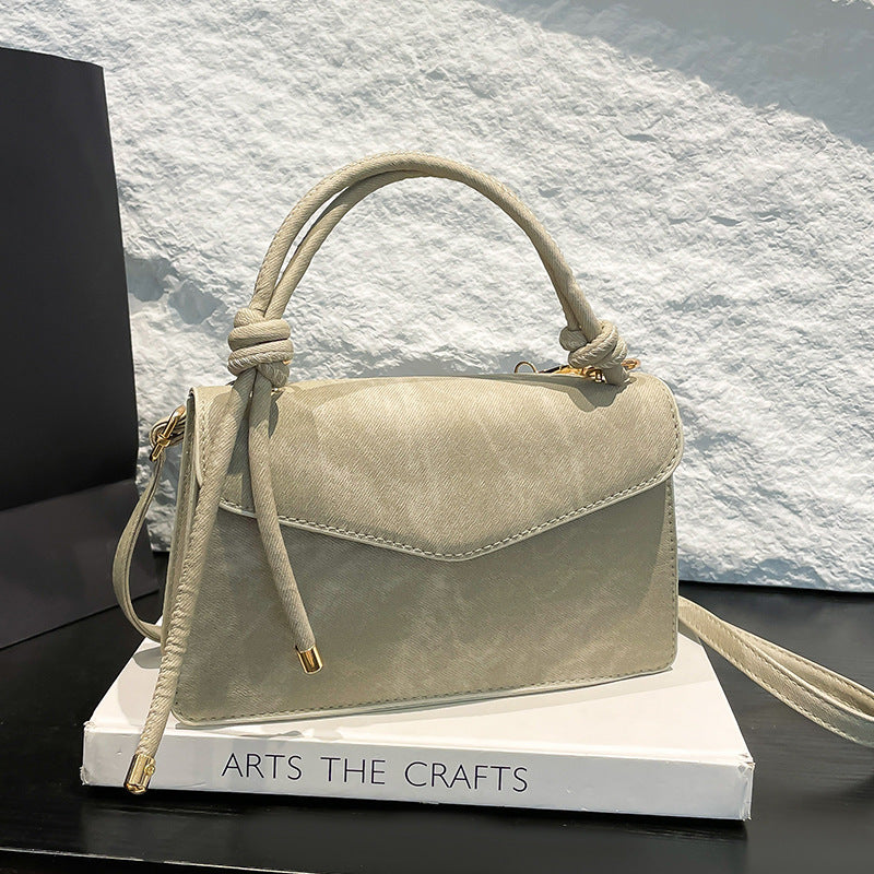 Damen Umhängetasche mit hochwertigem Knotenverschluss und elegantem Design Nord Taschen