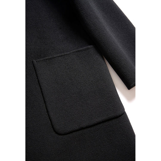 Damen Modischer Cape-Mantel Nord Taschen