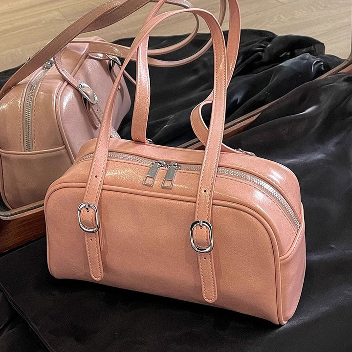 Damen elegante Umhängetasche mit verstellbaren Trageriemen und langlebiger Oberflächenstruktur Nord Taschen