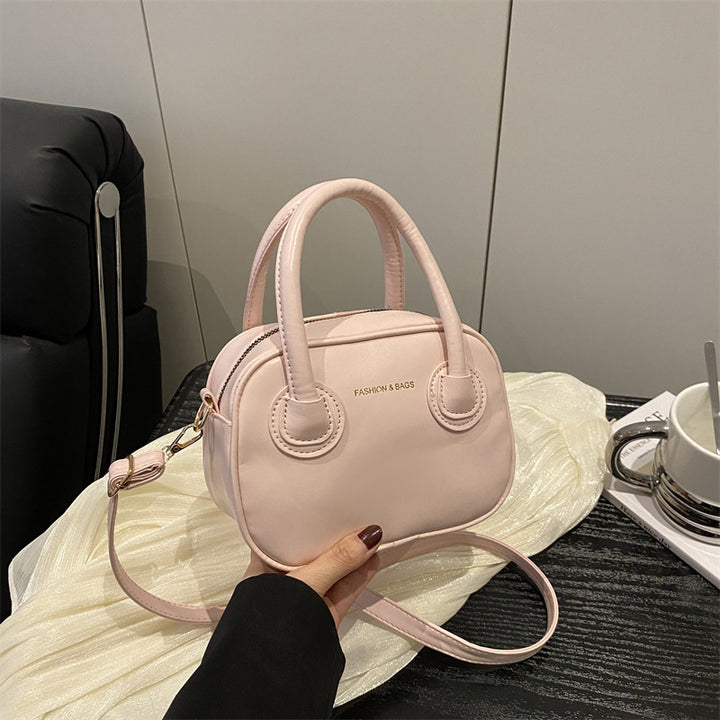 Damen elegante Umhängetasche mit rundem Design Nord Taschen