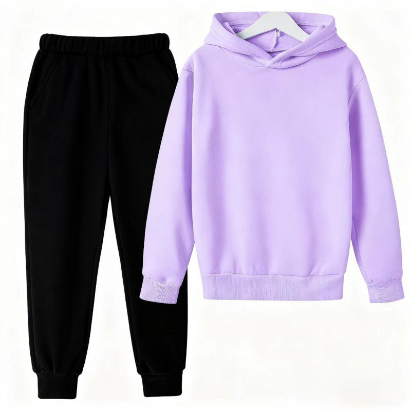 Unisex komfortables Hoodie und Jogger Set aus French Terry mit elastischem Bund und Rippbündchen Nord Taschen