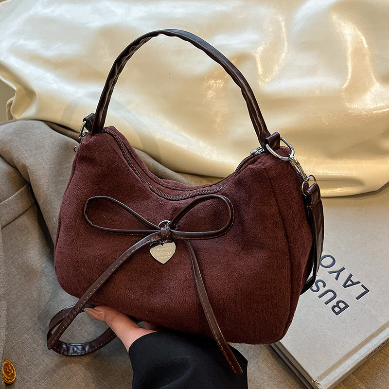 Damen Mini-Handtasche mit elegantem Schleifen-Design Nord Taschen