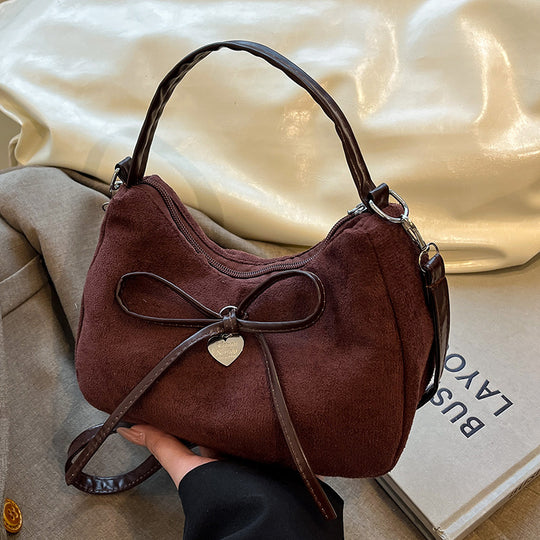 Damen Mini-Handtasche mit elegantem Schleifen-Design Nord Taschen