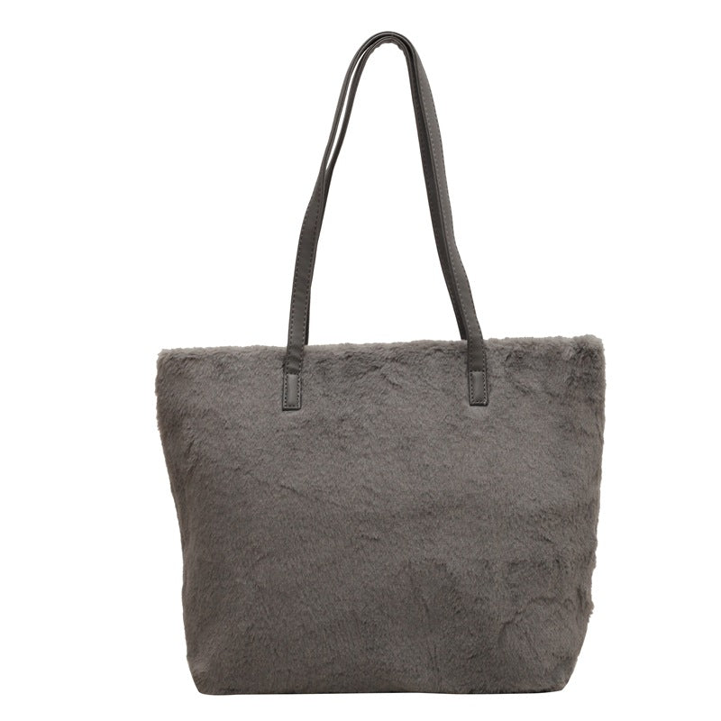 Damen kuschelige und stilvolle Shopper Tasche Nord Taschen