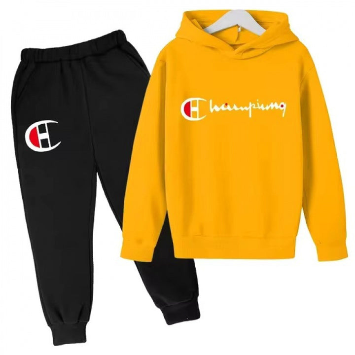 Unisex Kapuzenpullover mit Jogginghose Freizeitset Nord Taschen