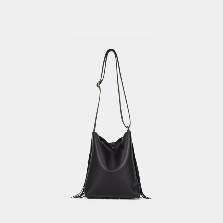 Damen modische Fransenhandtasche mit einzigartiger Applikation Nord Taschen