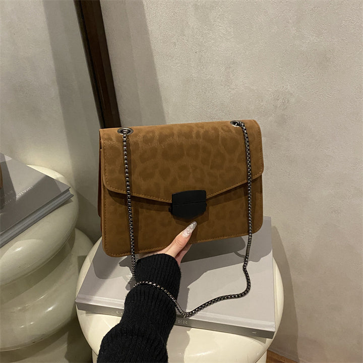 Damen Umhängetasche im eleganten Leopardenlook Nord Taschen