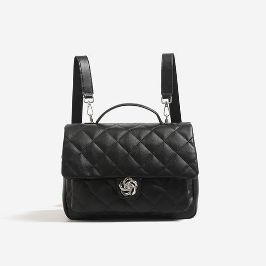Damen Handtasche mit luxuriösem Steppmuster und abnehmbaren Schulterriemen Nord Taschen
