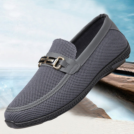 Herren Elegante Slip-On Mokassins Nord Taschen