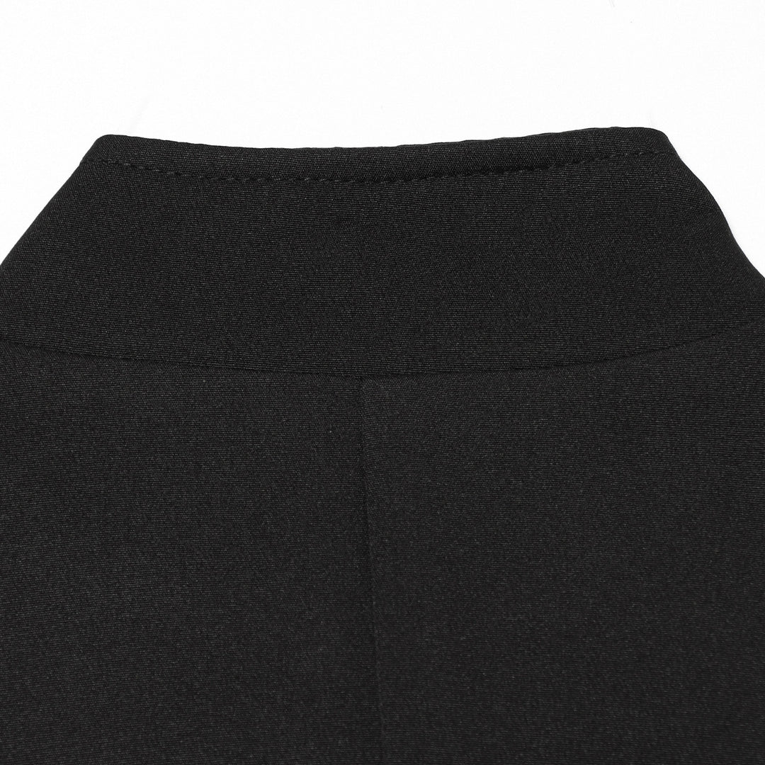 Damen Taillierte Military‑Weste mit Stehkragen und Zierriegeln Nord Taschen