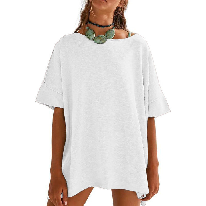 Damen Oversized Relaxed Fit T-Shirt