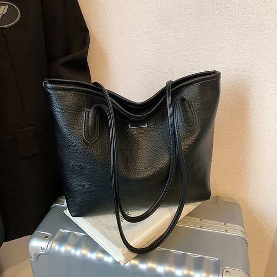 Damen elegante Shopper-Tasche mit strukturierten Oberflächen Nord Taschen