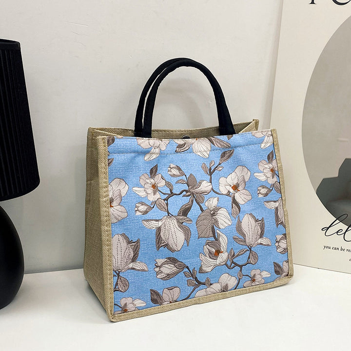 Damen elegante Tragetasche mit floralem Design Nord Taschen