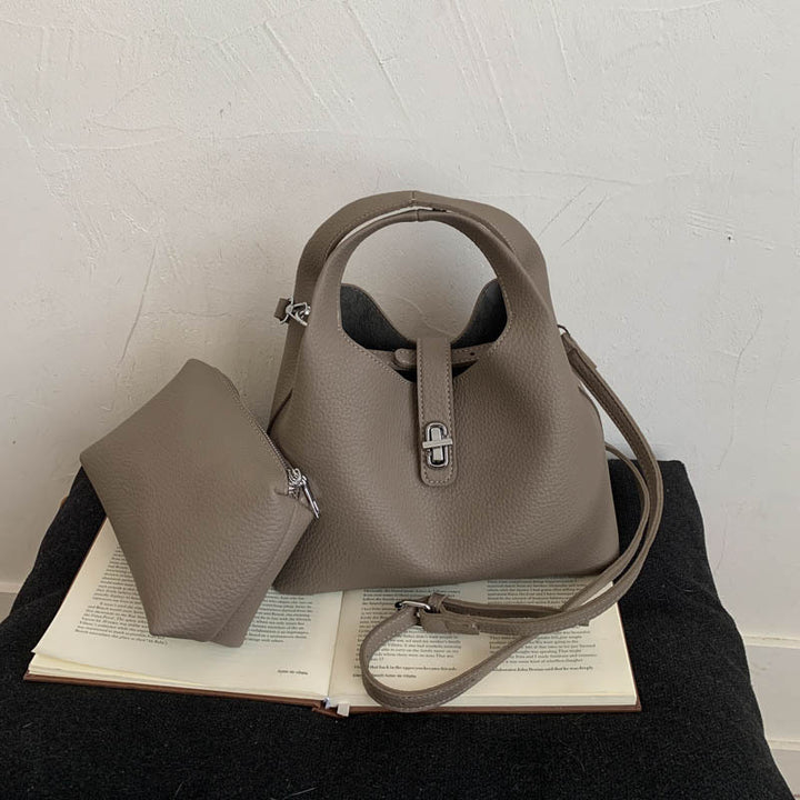 Damen Hobo-Tasche mit abnehmbarem Portemonnaie Nord Taschen