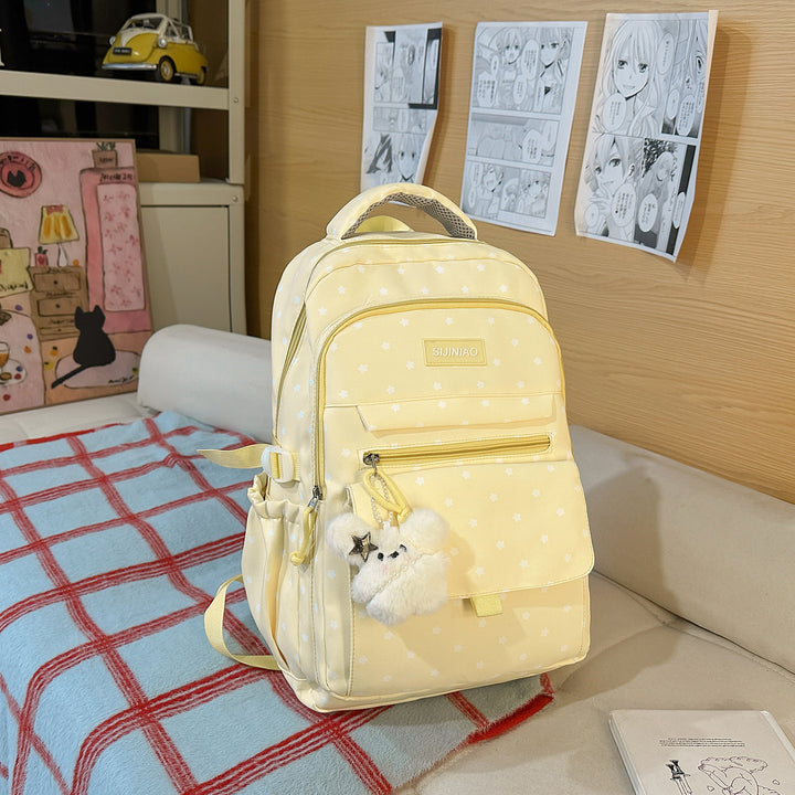 Damen Rucksack mit vielseitigen Aufbewahrungsmöglichkeiten und modischem Sternenmuster Nord Taschen