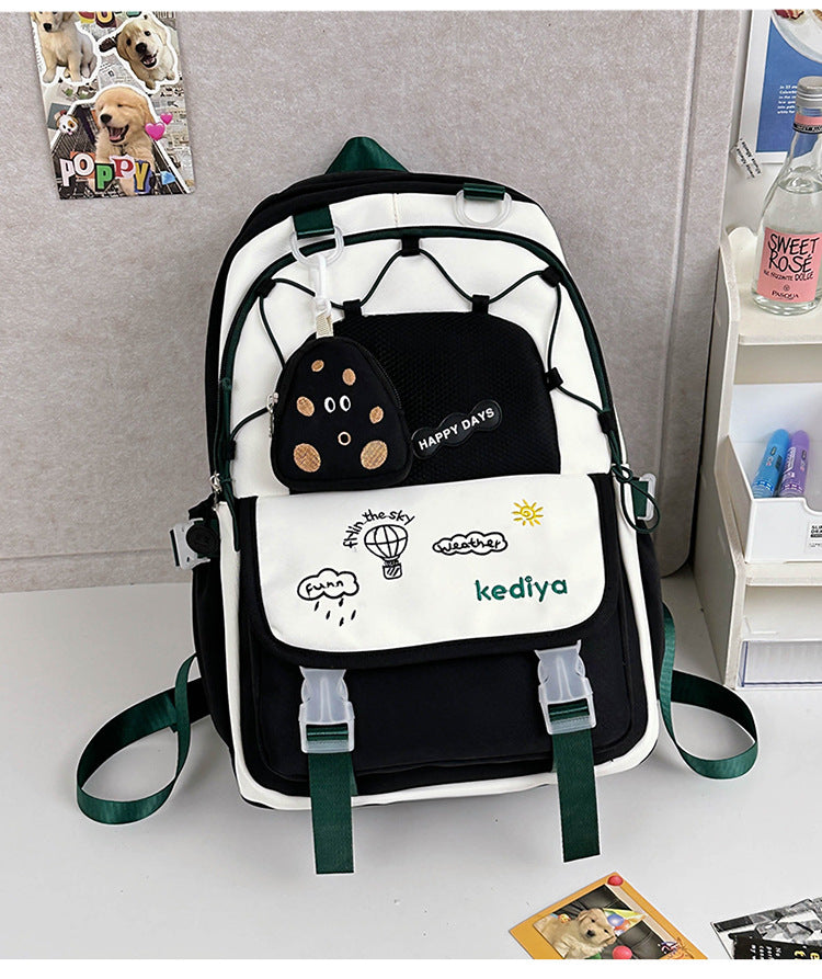 Damen Rucksack mit kreativem Motiv und multifunktionalen Fächern Nord Taschen