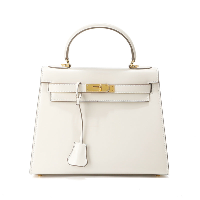Damen strukturierte Handtasche mit elegantem Verschluss Nord Taschen