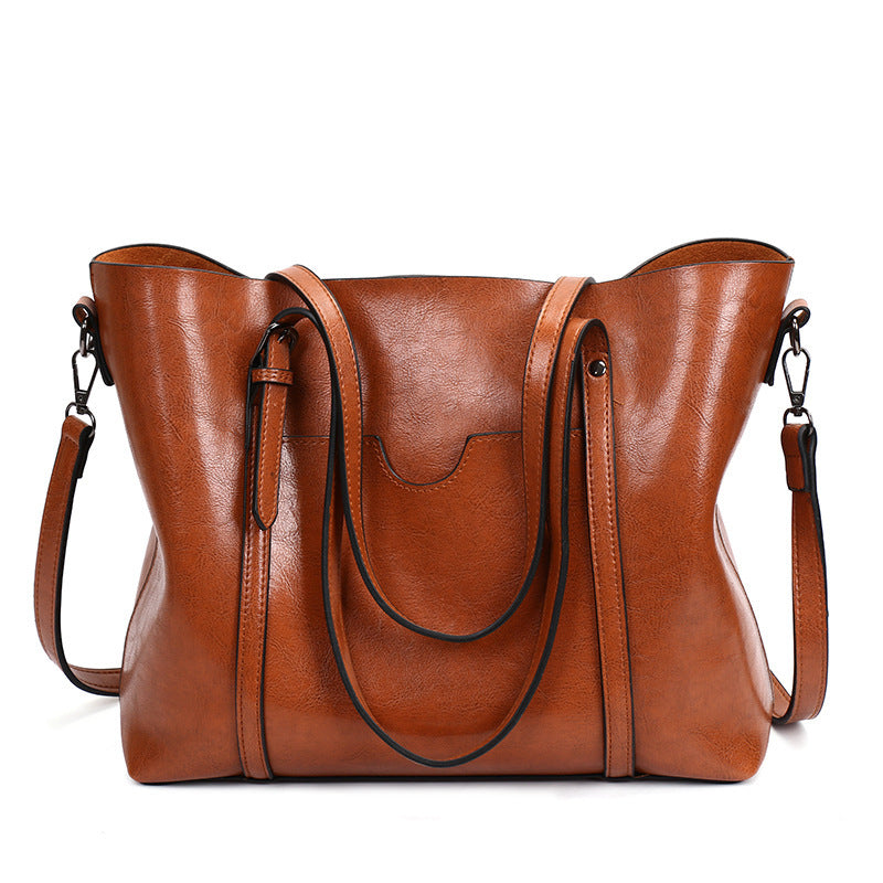 Damen Tote-Handtasche mit elegantem Faltendesign und vielseitigen Trageoptionen Nord Taschen