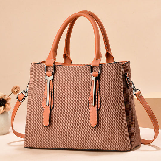Damen trendy Handtasche mit abnehmbarem Schulterriemen Nord Taschen