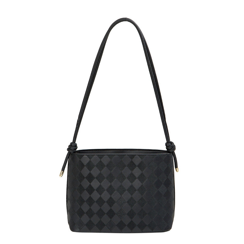 Damen elegante Schultertasche mit geflochtenem Design Nord Taschen
