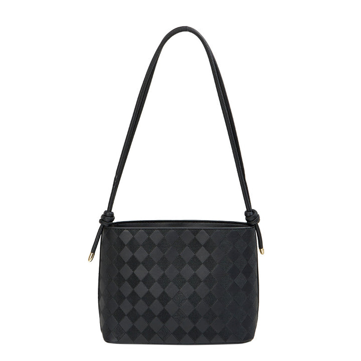 Damen elegante Schultertasche mit geflochtenem Design Nord Taschen