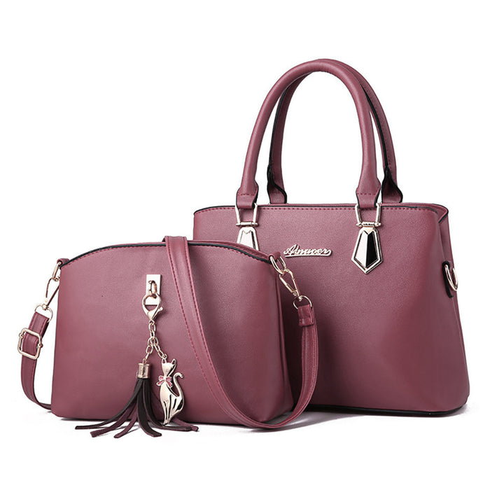 Damen modische Handtasche mit zusätzlicher Clutch Nord Taschen