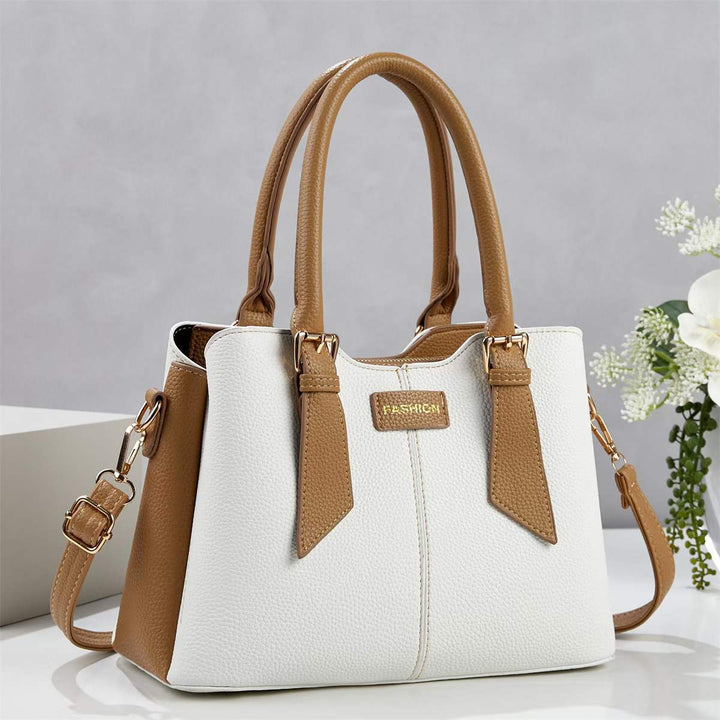 Damen Lederhandtasche mit abnehmbarem Schulterriemen von Nord Taschen