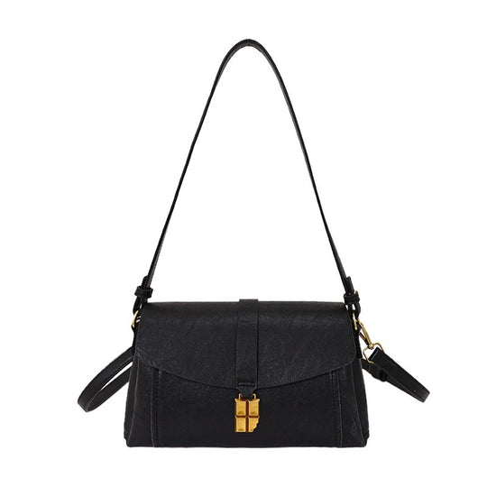 Damen Umhängetasche mit elegantem Klappverschluss und abnehmbarem Schulterriemen Nord Taschen
