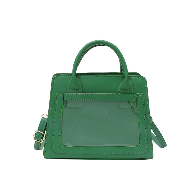 Damen Handtasche mit innovativem Transparentdesign und eleganten Akzenten Nord Taschen